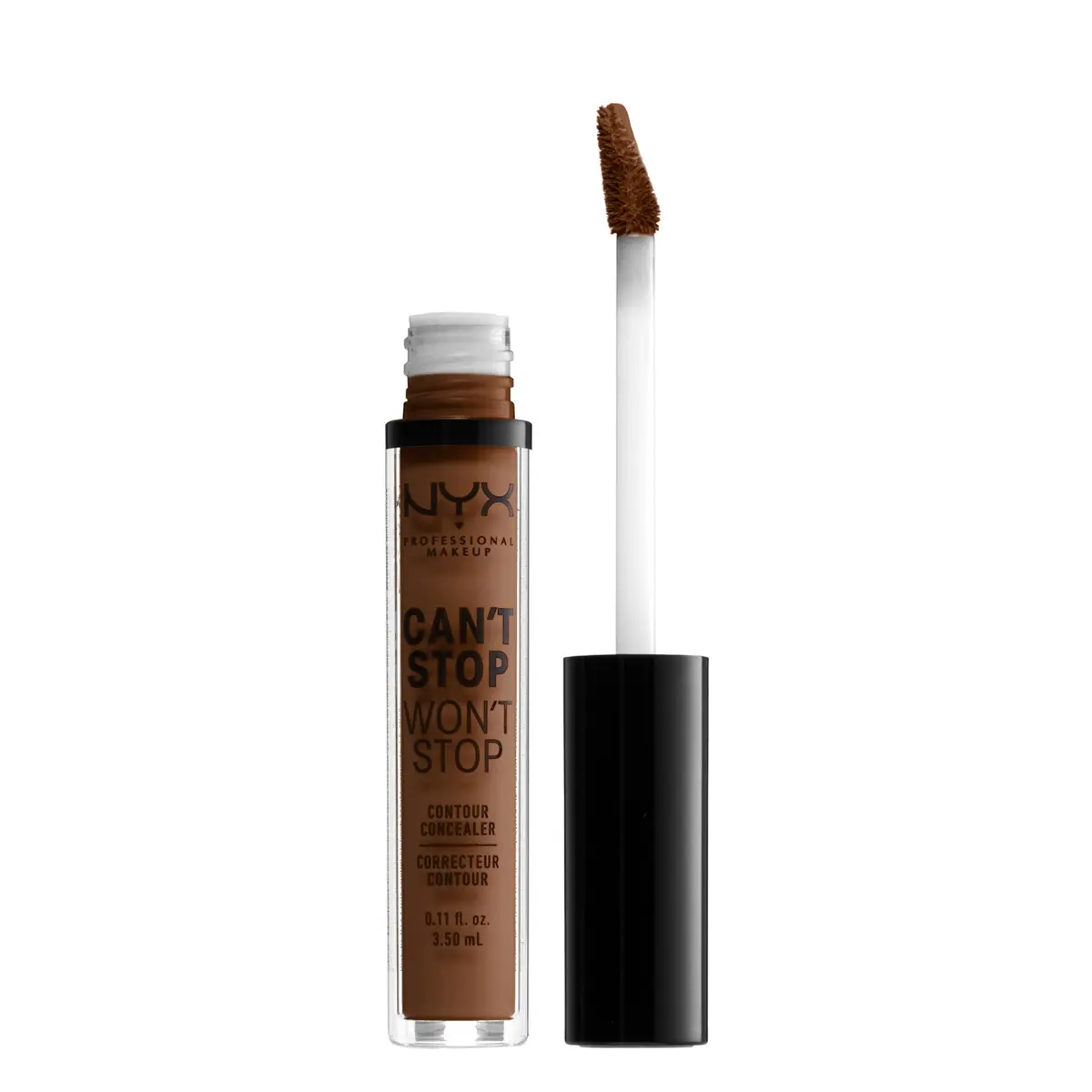 NYX PROFESSIONAL MAKEUP Can't Stop Won't Stop Contour Concealer Mocha 3.2ml (0.11 Fl Oz) | 24h Full Coverage Matte Finish - view 2
