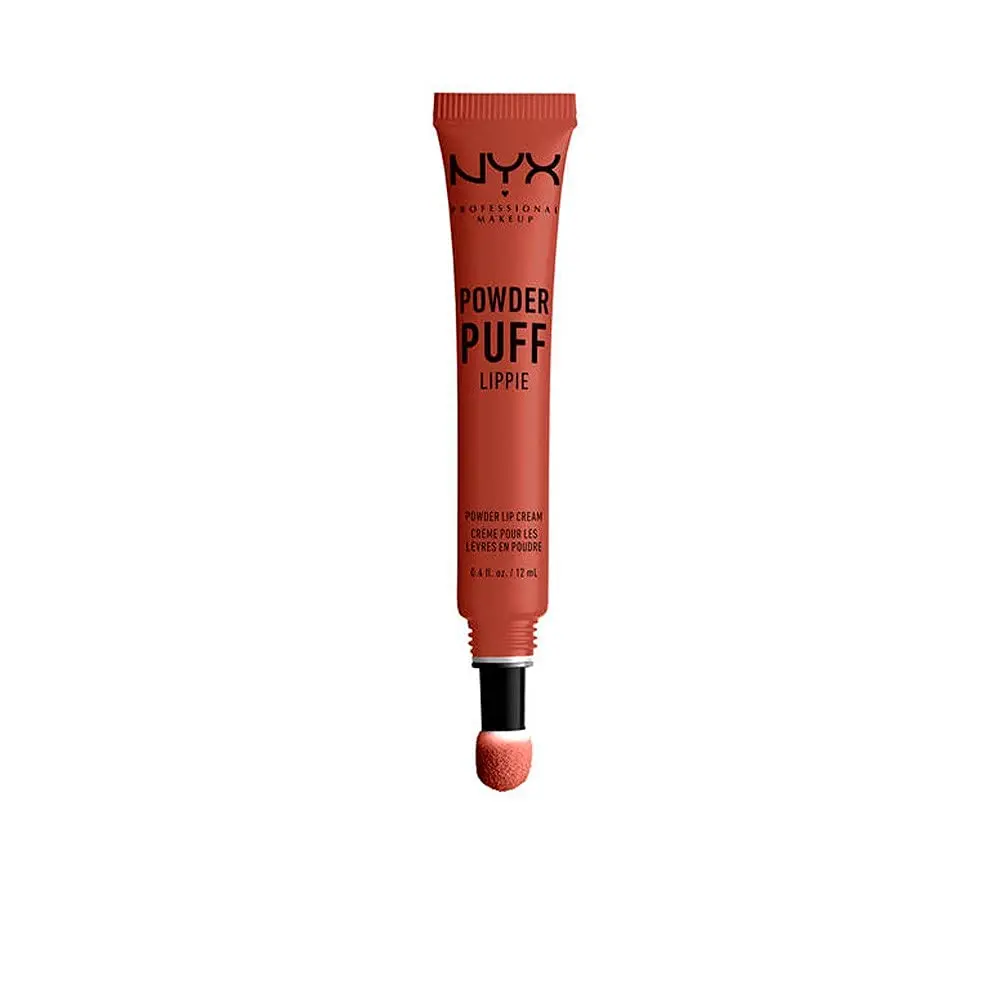 NYX PROFESSIONAL MAKEUP Powder Puff Lippie Lip Cream Teacher's Pet 0.4 Fl Oz (12ml) | Soft Matte Powder Finish - main product image