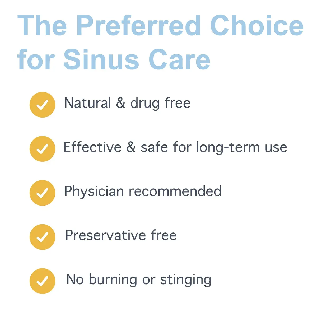 Health Solutions SinuAir Sinus Rinse Salt Solution 200g | Saline Powder for Nasal Irrigation & Sinuses - view 7