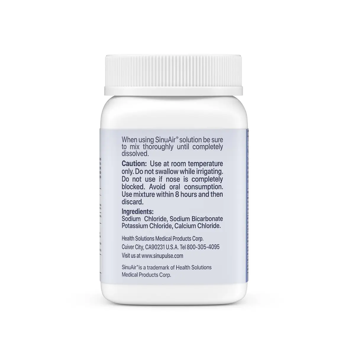 Health Solutions SinuAir Sinus Rinse Salt Solution 200g | Saline Powder for Nasal Irrigation & Sinuses - view 9