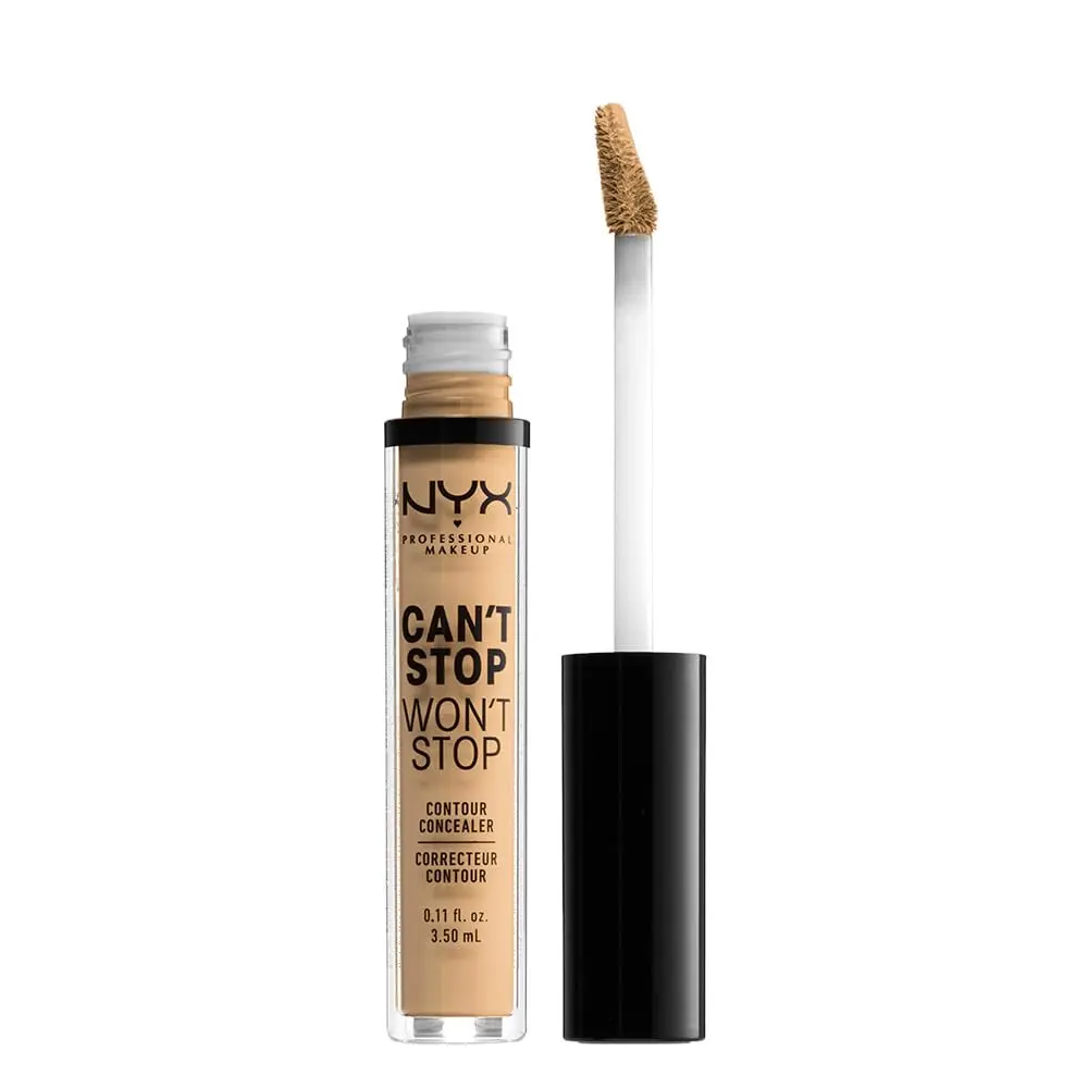 NYX PROFESSIONAL MAKEUP Can't Stop Won't Stop Contour Concealer 0.11 Fl Oz | 24h Matte Finish for All Skin Tones - main product image