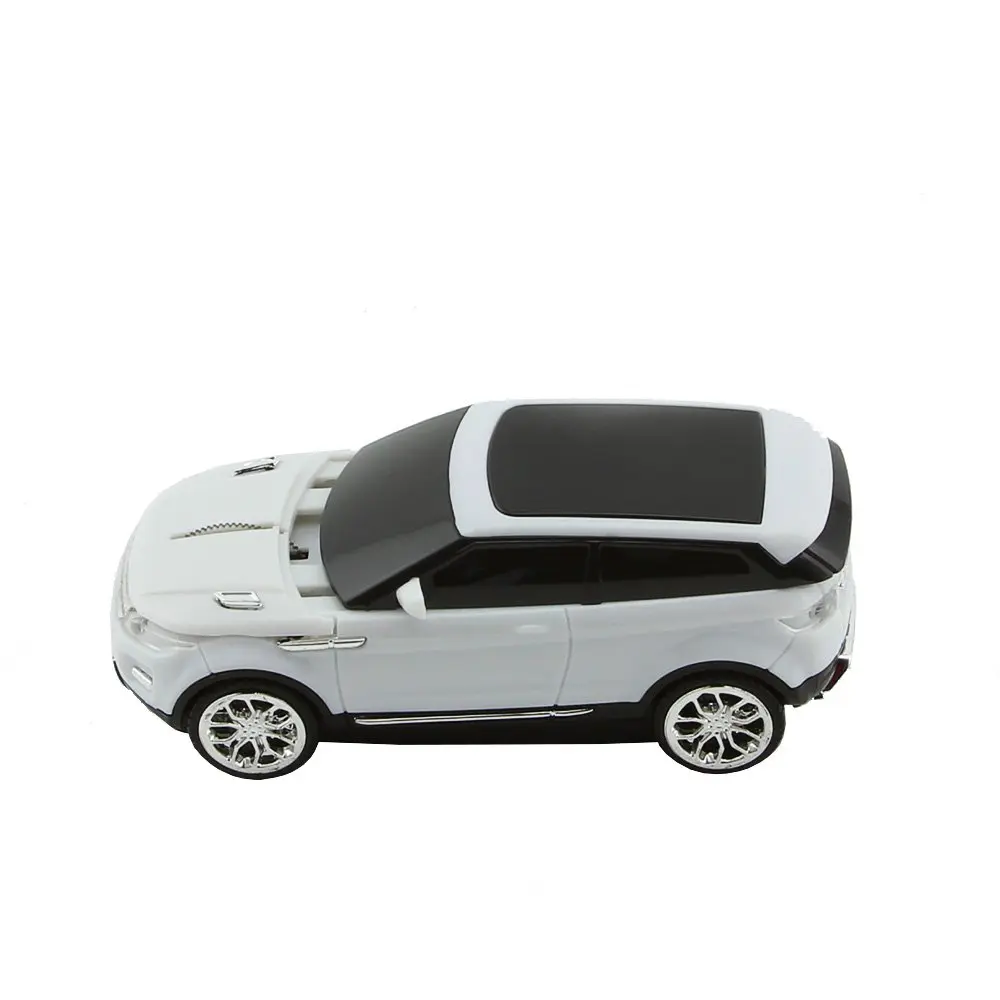 Sunffice Wireless Car Mouse 1600 DPI Optical with USB Receiver (White) | 2.4GHz Sport SUV Shape - view 5
