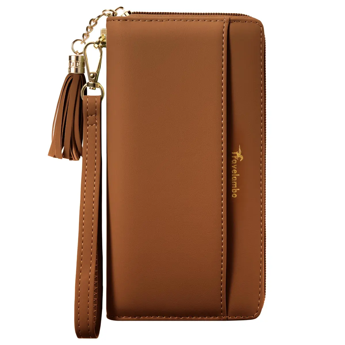 Travelambo Wristlet Wallet Women RFID Bifold Large Capacity Clutch Purse | RFID Protected & Stylish - main product image