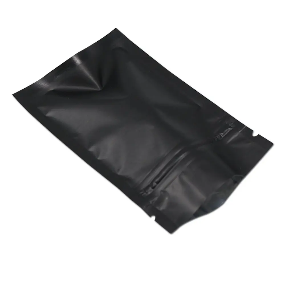 FERENLI Food Storage Bags 3.9x5.9 inch | Resealable, Heat Sealable, Reusable, Aluminum Foil, Black - main product image
