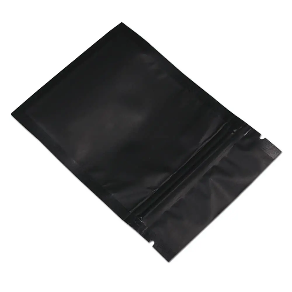 FERENLI Food Storage Bags 3.9x5.9 inch | Resealable, Heat Sealable, Reusable, Aluminum Foil, Black - view 6
