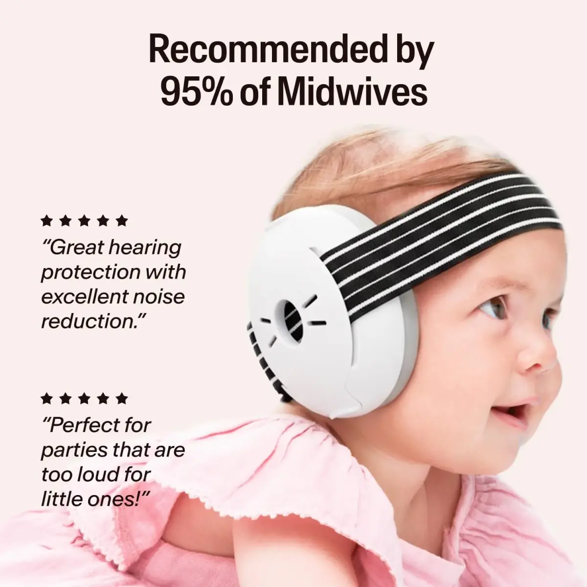 Alpine Muffy Baby Ear Protection Earmuffs for Babies & Toddlers up to 4 Years | CE & ANSI Certified Noise Reduction - view 4