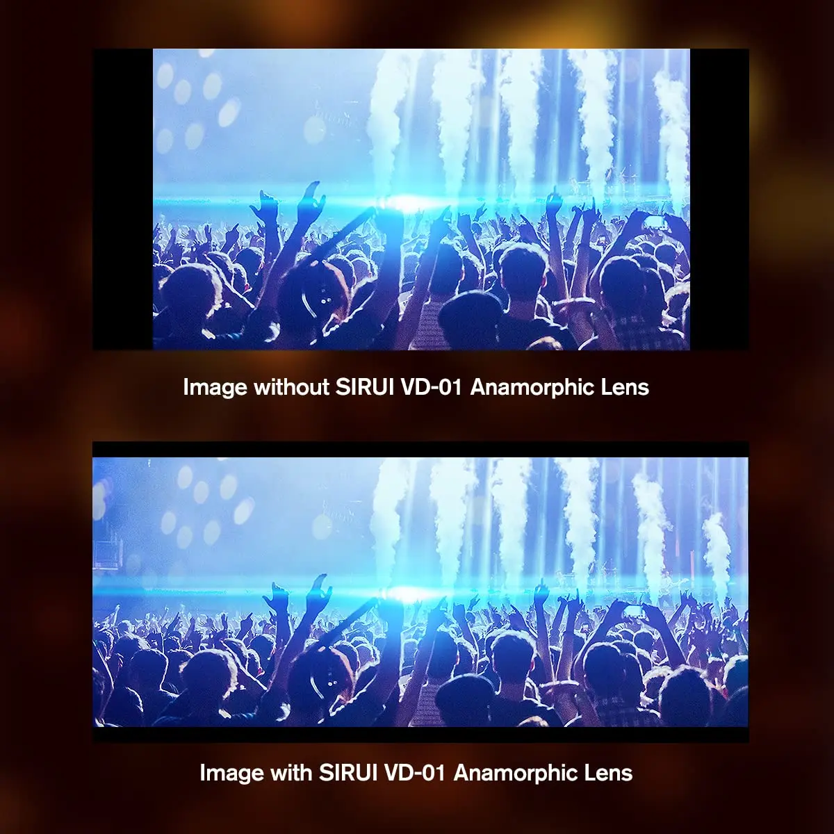 Sirui VD-01 Anamorphic Lens 1.33x for Smartphones | Cinematic Light Flares & Bokeh Effects - view 4