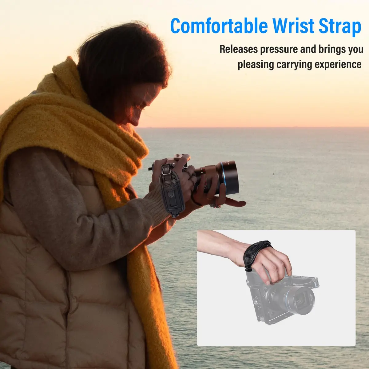 Sirui Camera Support Cage for FUJIFILM X-H2/X-H2S | Aluminium Frame with Wrist Strap - view 7