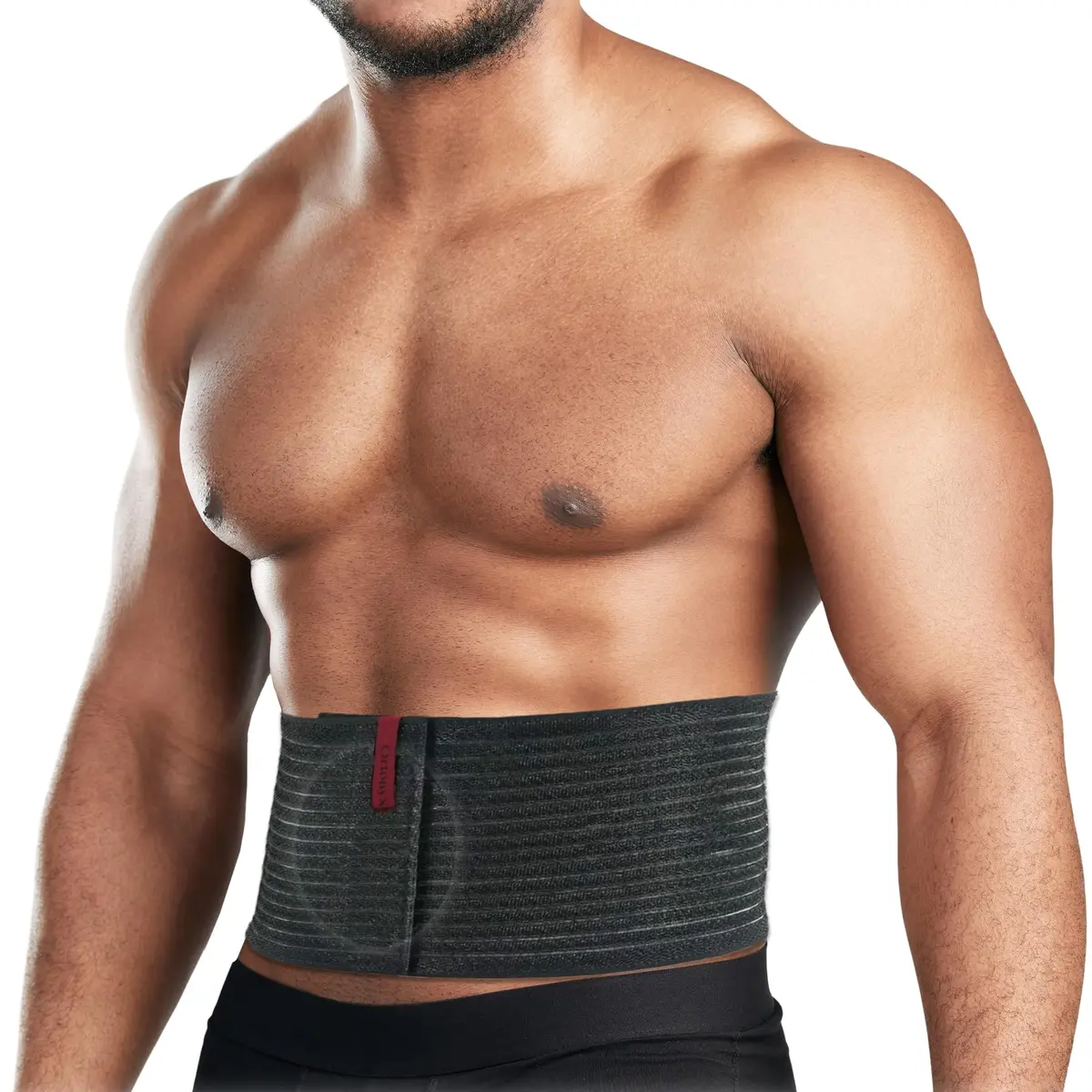 ORTONYX Umbilical Hernia Belt for Men Women, 6.25" Abdominal Support, Adjustable, Lightweight & Discreet - main product image