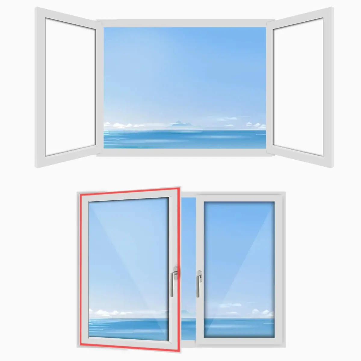 HOOMEE Universal Window Seal Kit 500cm (197") for Portable AC & Dryer | Seals 80 Min, Easy Install, White - view 6
