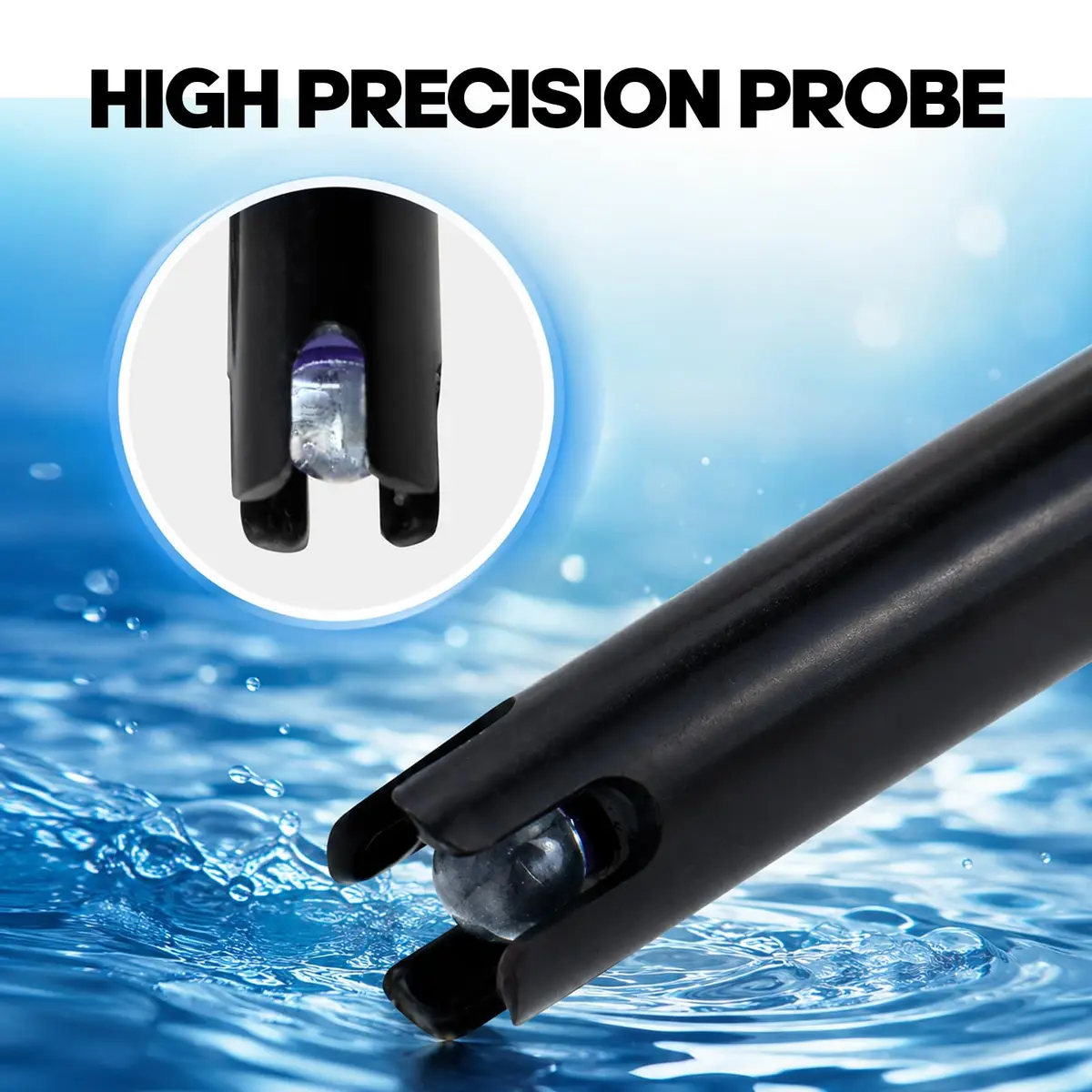 DANOPLUS Long Body pH Electrode with BNC Socket 300cm Cable | Precise pH Measurement for Lab & Field (120 chars) - view 6