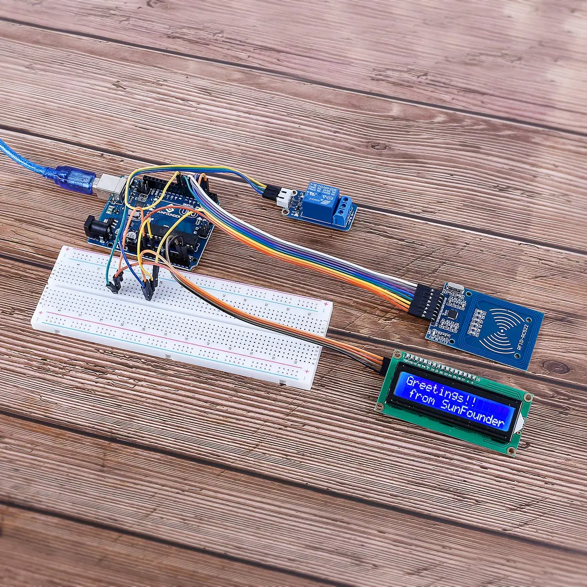 SunFounder RFID Reader Module Kit Mifare RC522 with S50 Card | Compatible with Arduino & Raspberry Pi - view 7