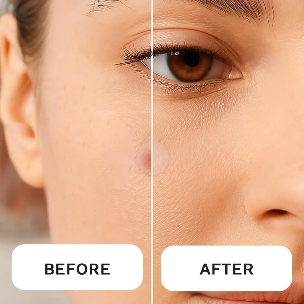 LE GUSHE Korean Pimple Patches with Tea Tree Oil | Hydrocolloid Acne & Zit Patches | 132 Dots | Dermatologist Tested - view 4