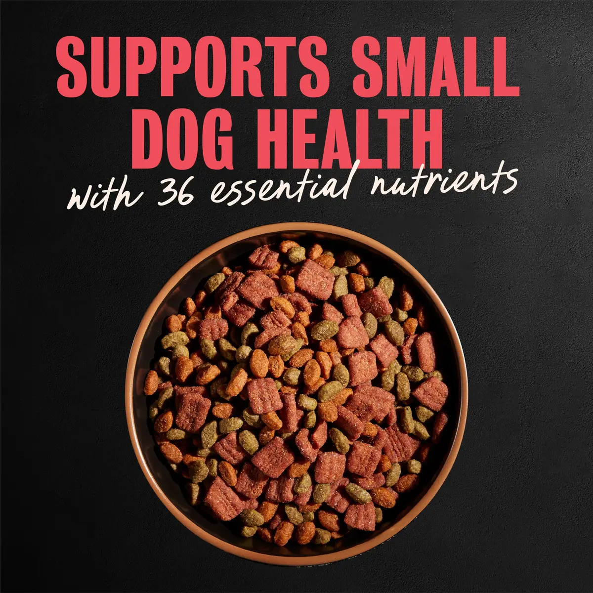 Cesar Small Breed Dry Dog Food Porterhouse Flavor & Spring Vegetables 2.27 kg (5 lb) | Real Beef First Ingredient - view 3