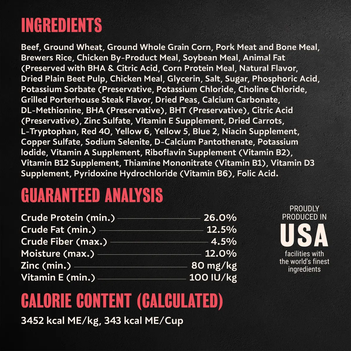 Cesar Small Breed Dry Dog Food Porterhouse Flavor & Spring Vegetables 2.27 kg (5 lb) | Real Beef First Ingredient - view 4