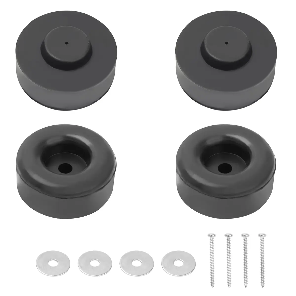 SuperDi Turntable Replacement Feet for Pioneer PL-560 | Sorbothane & Rubber Vibration Dampers - main product image