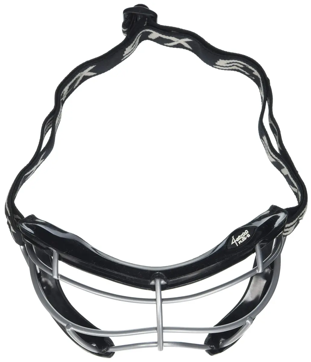 STX 4Sight+ S Adult Lacrosse Goggles - Black | SEI Certified ASTM F3077-177 - view 4