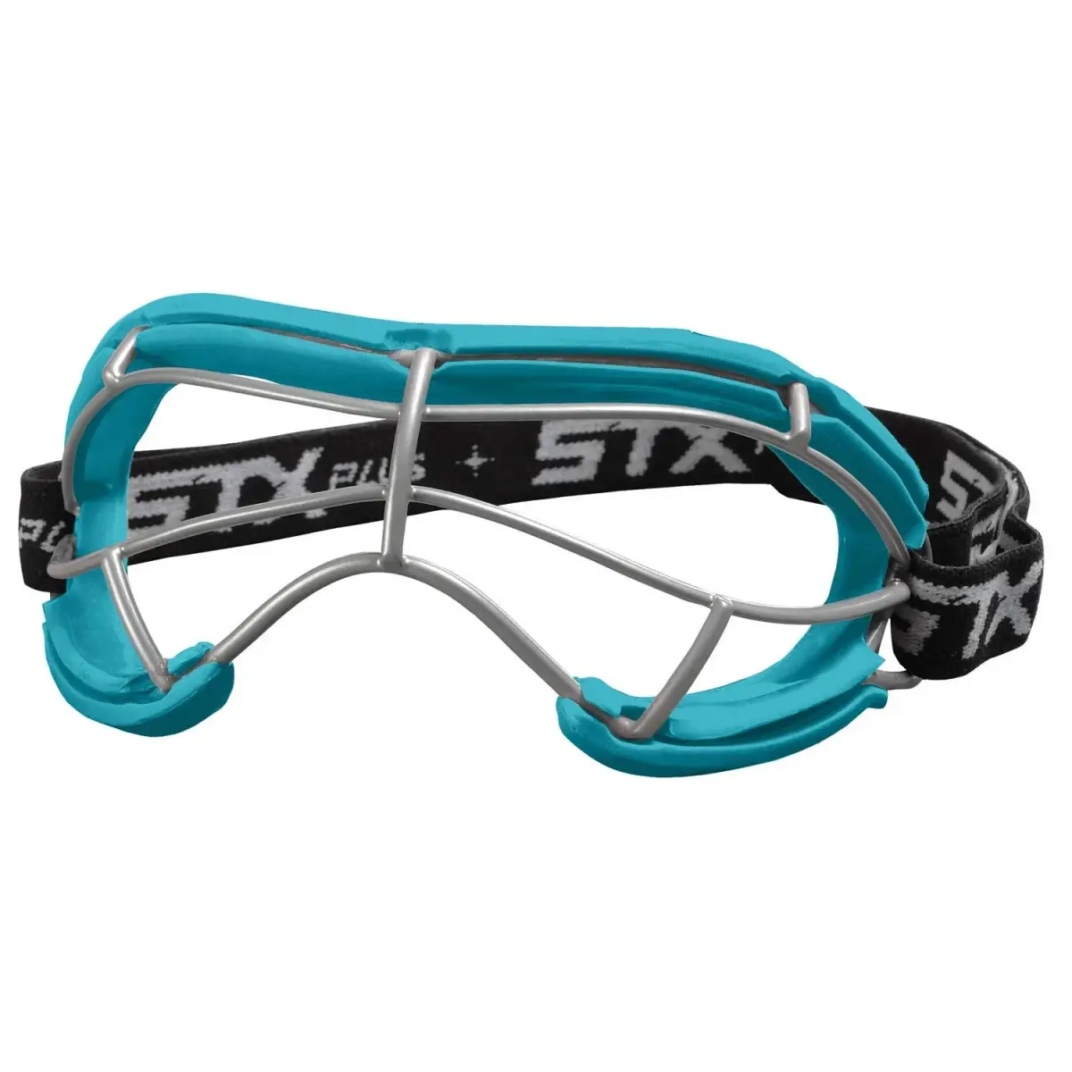 STX 4Sight+ S Adult Lacrosse Goggles Teal | SEI Certified ASTM F3077-177 - main product image