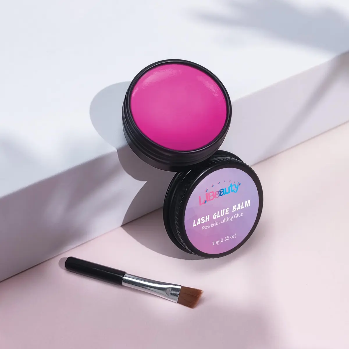 Libeauty Lash Lift Glue Balm 10g (0.35 oz) | Rose Red, Easy Adjustment for Lash Perms - view 8