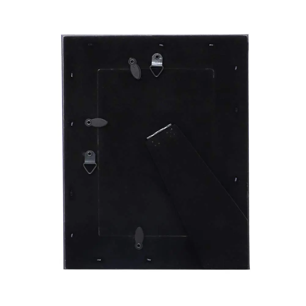 Isaac Jacobs 5x7 Silver Beveled Mirror Picture Frame with Easel | Classic Wall & Tabletop Decor - view 4