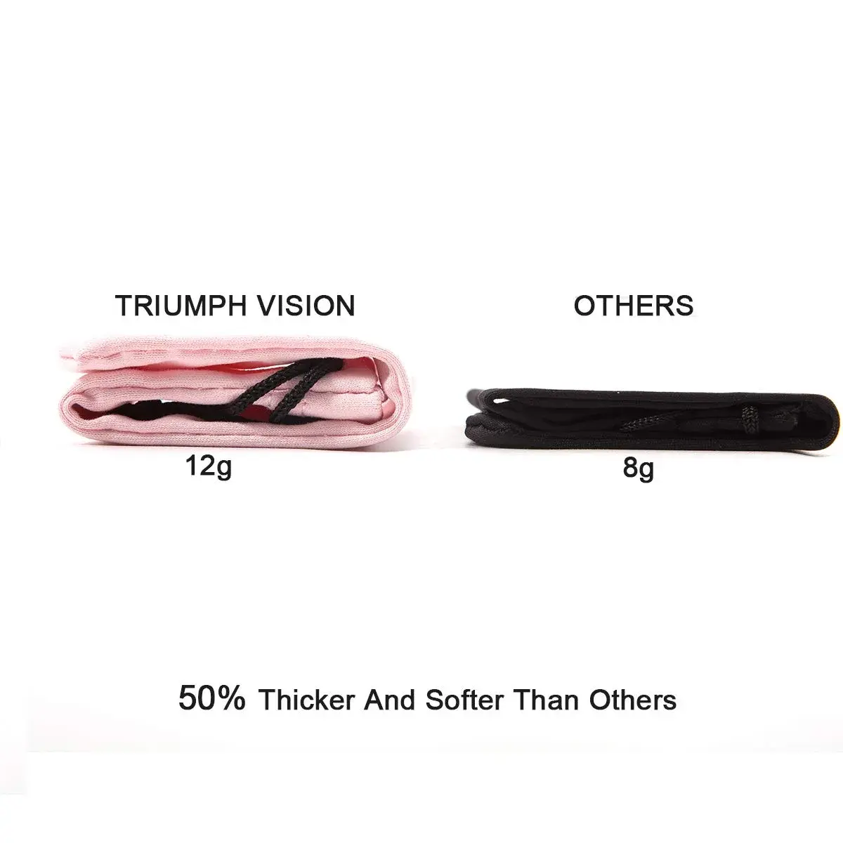 TRIUMPH VISION Soft Eyeglass Case 17.5 cm (6.9 inch) | Premium Microfiber Pouch for Glasses & Phones - view 2