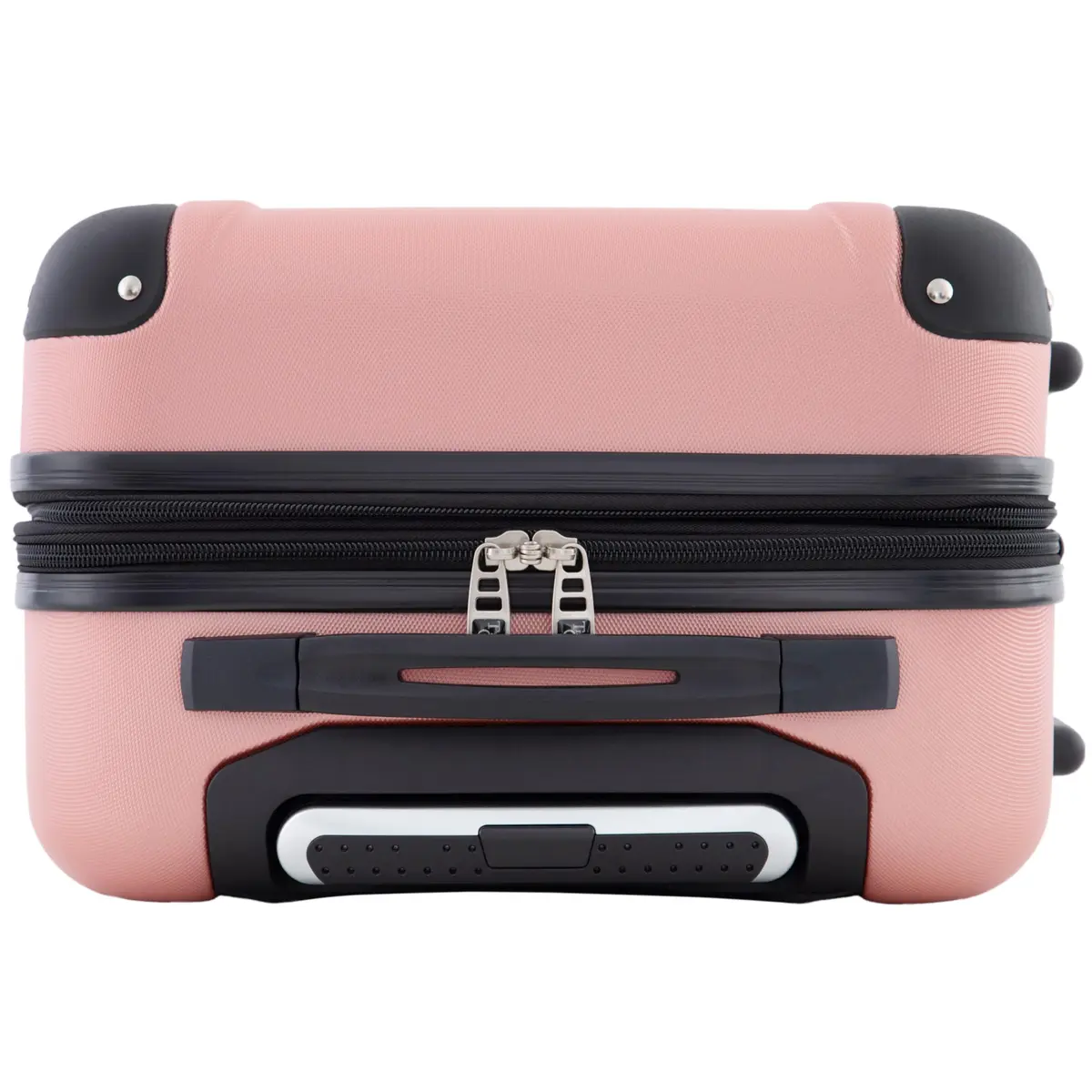 Travelers Club Chicago Hardside Expandable Spinner Luggage, Rose Gold, 22" Carry-On - view 4