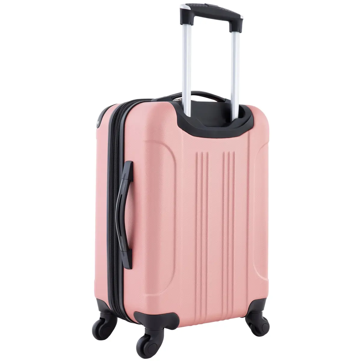 Travelers Club Chicago Hardside Expandable Spinner Luggage, Rose Gold, 22" Carry-On - view 2
