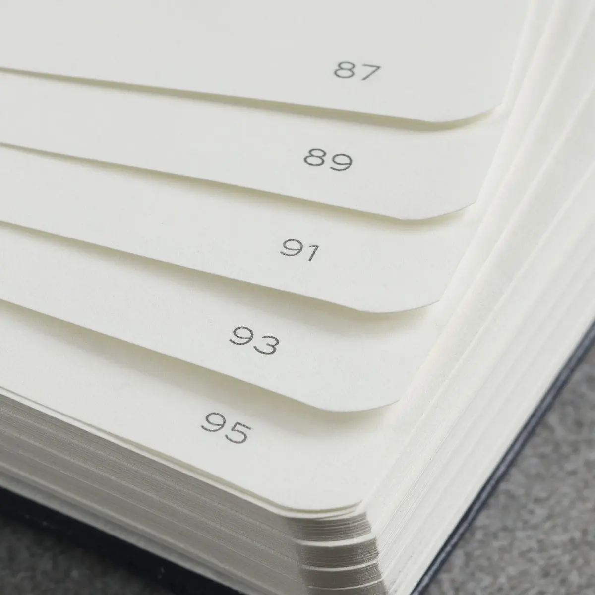 LEUCHTTURM1917 Notebook Hardcover Medium A5 251 Pages | Squared, Port Red - view 5