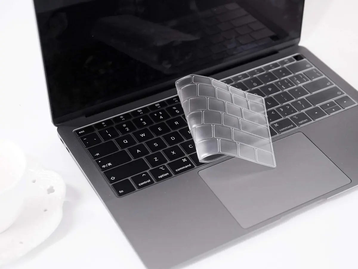 CaseBuy Premium Ultra Thin Keyboard Cover for MacBook Air 13 Inch A1932 (2019-2018) | Clear TPU Skin - view 7
