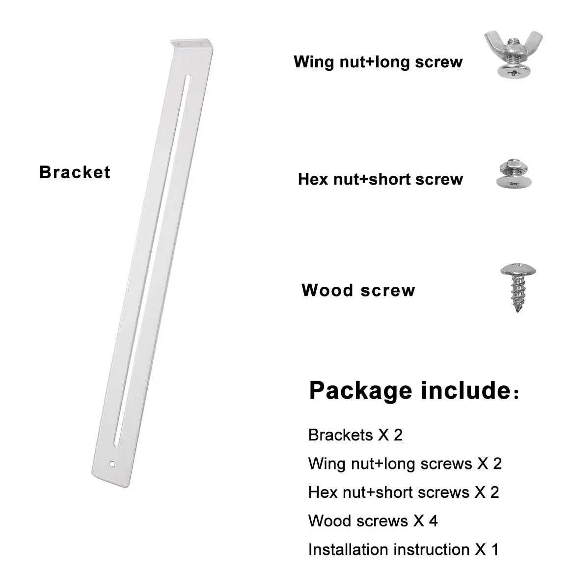 FRMSAET Drawer Repair Kit - Reinforce Drawers Furniture Hardware -1 Pack | Adjustable Length Steel Bracket for Wooden & MDF Drawers - view 2