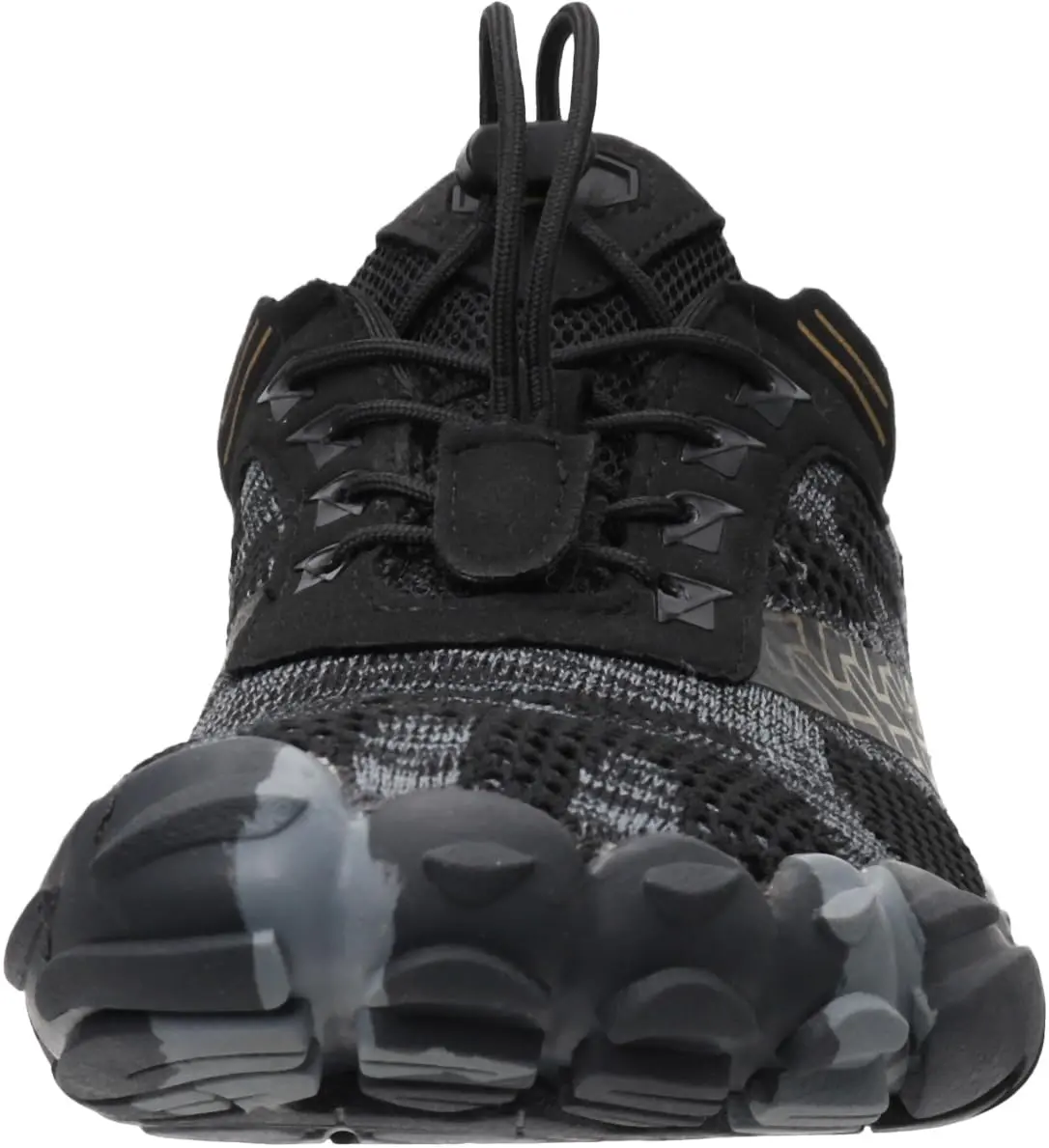 WHITIN Men's Wide Toe Box Trail Running Minimalist Shoes, Black, 9 | Zero Drop, Vegan - view 2