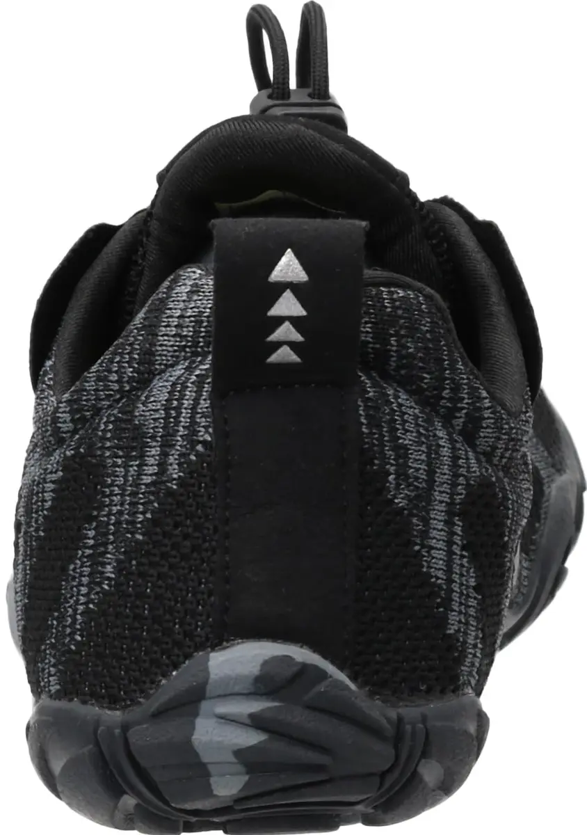 WHITIN Men's Trail Running Minimalist Barefoot Shoes, Black, 12.5 | Zero Drop, Vegan - view 4