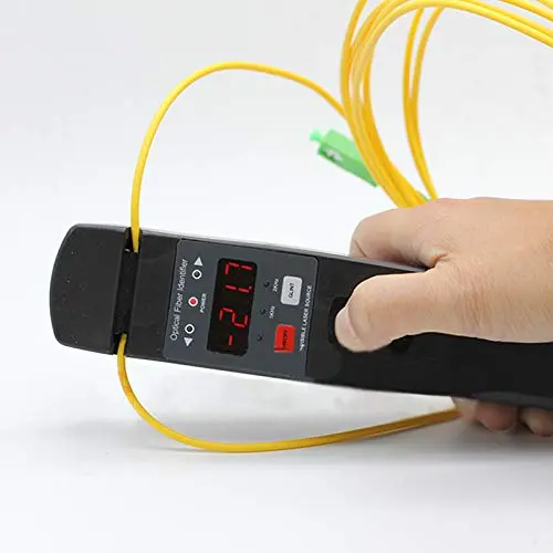 D YEDEMC Live Optical Fiber Identifier with Wave Respond 800-1700nm | Built-in VFL FTTH Tool for Fiber Inspection - view 2