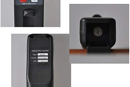 D YEDEMC Live Optical Fiber Identifier with Wave Respond 800-1700nm | Built-in VFL FTTH Tool for Fiber Inspection - view 7