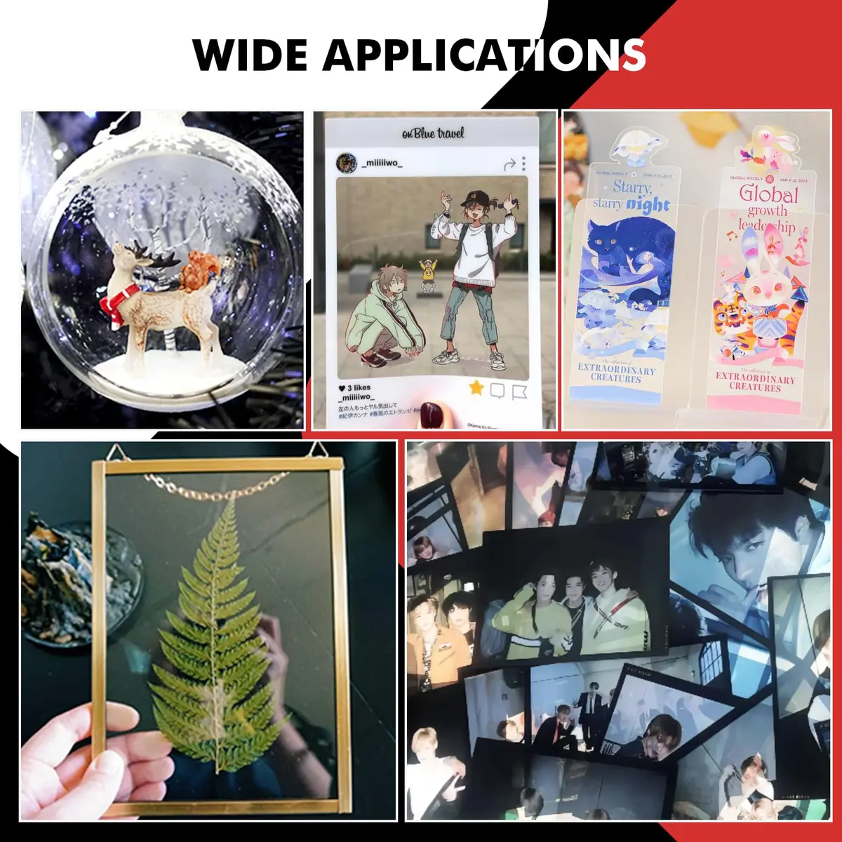 Koala Inkjet Transparency Film Clear Acetate Sheets for Crafts, 50 Sheets | 100% Transparent, Compatible with Inkjet Printers, 8.5x11 Inches - view 6