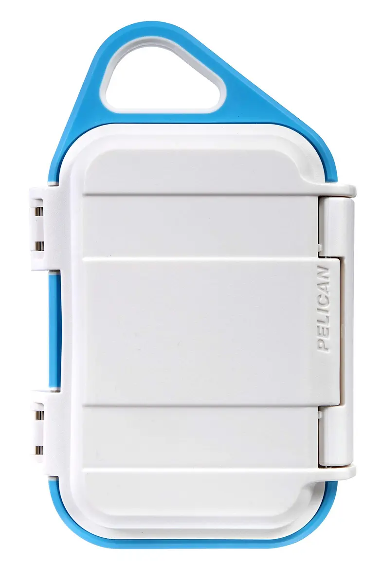 Pelican Go G10 Case (White/Aqua) | Watertight Impact & Dust Proof (70-120 chars) - main product image