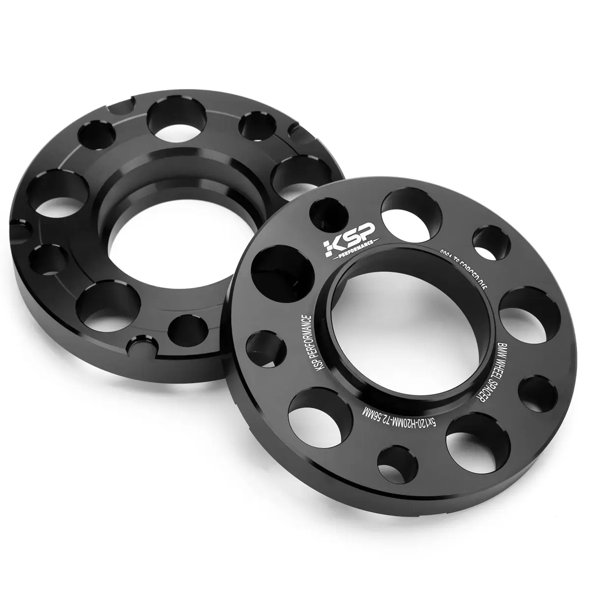 KSP Hubcentric Wheel Spacers 5x120mm 20mm | Forged Aluminum for E82, E88, E36, E30, E90, E91, E92, E93, E28, E34, E23, E32, W38, E31 | 2 Years Support - view 7