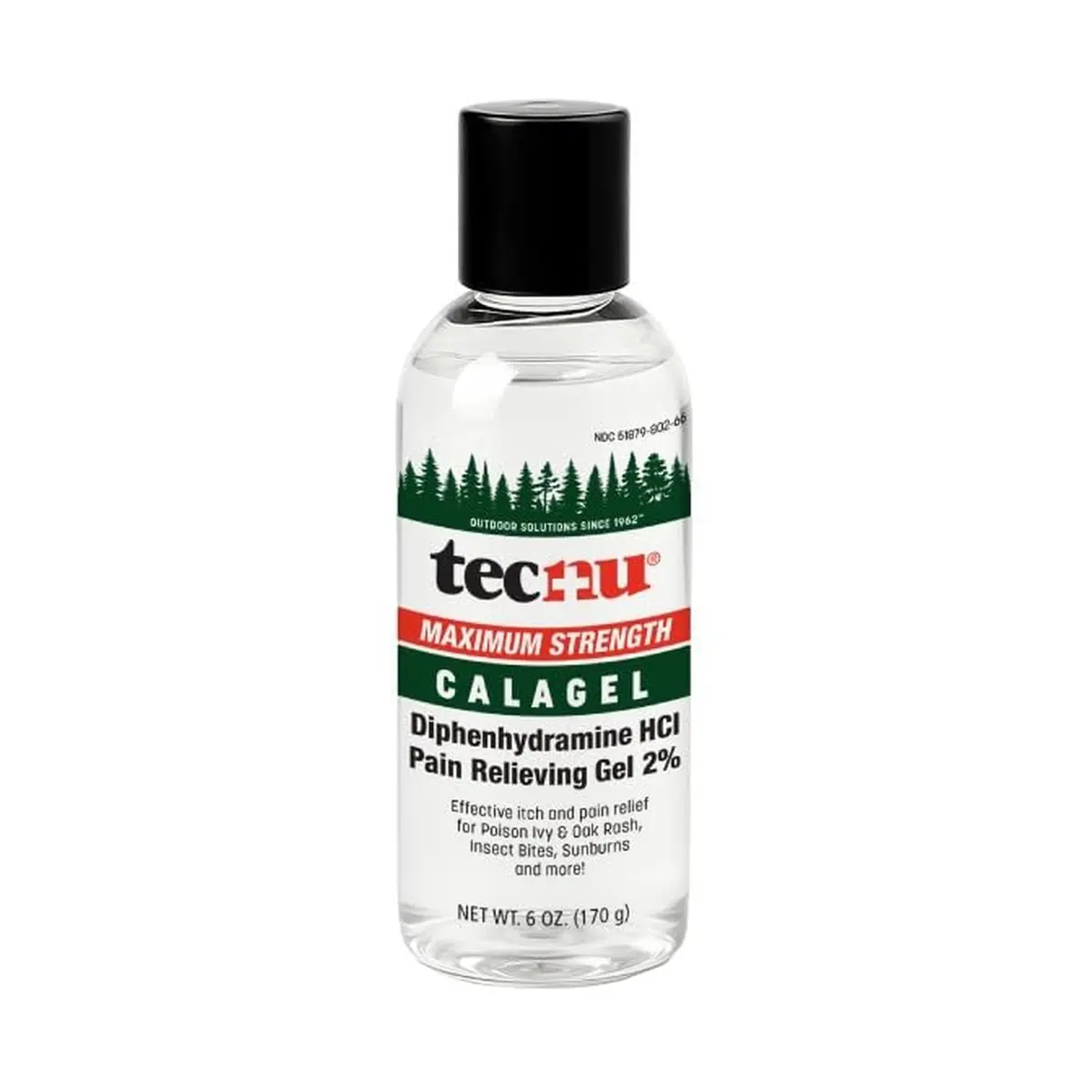 Calagel Anti Itch Gel for Poison Ivy & Bug Bites/Stings, Rashes 6 Oz | Maximum-Strength Skin Calming Gel for Itches & Rashes - main product image