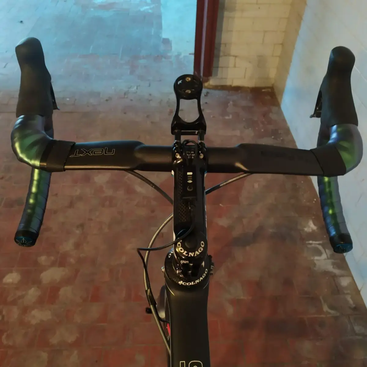 Alfa Pasca Carbon Fiber Road Bike Handlebars 31.8 x 420mm | UD Matte Aero Drop Bars - view 7
