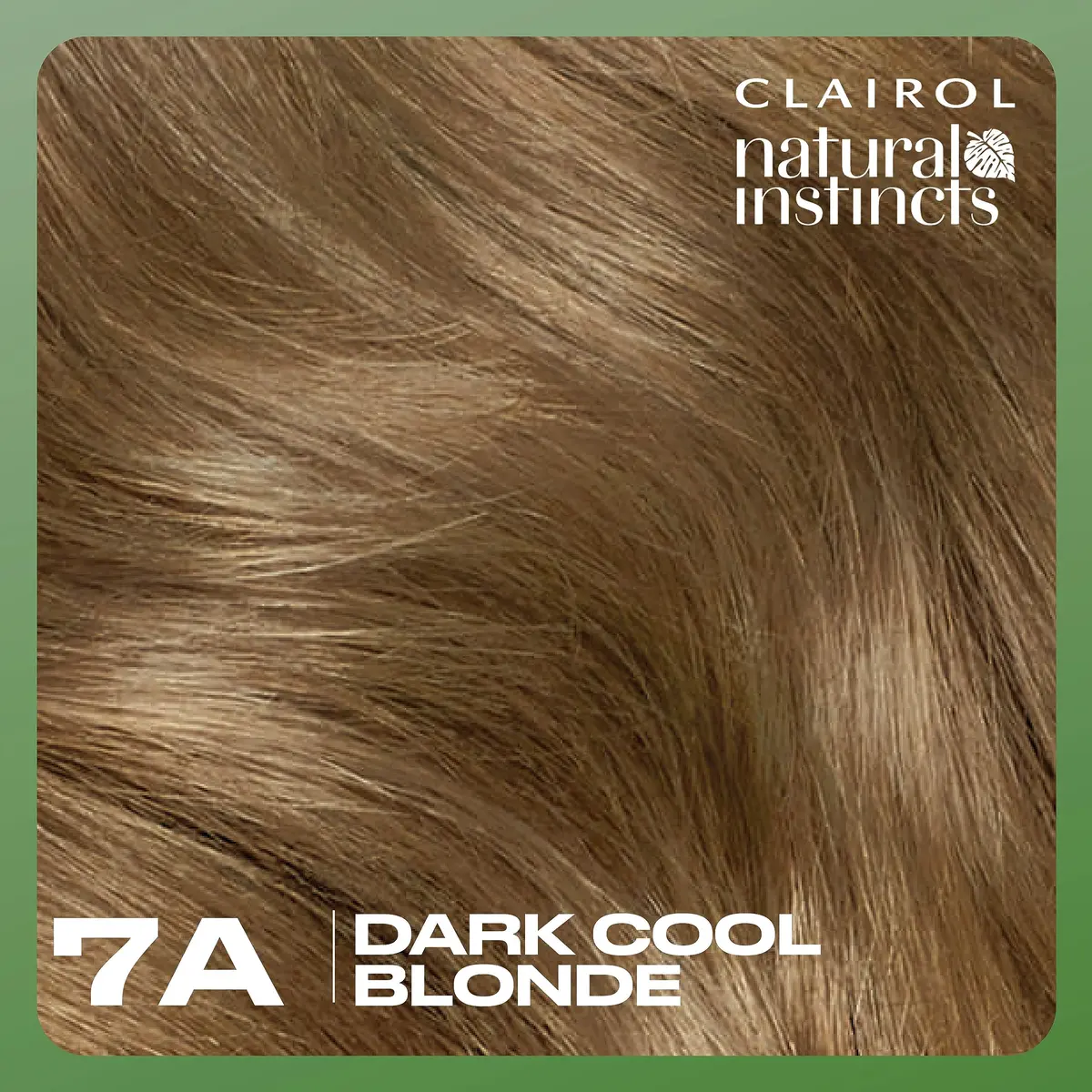 Clairol Natural Instincts Demi-Permanent Hair Dye 7A Dark Cool Blonde 163 ml (5.53 Fl Oz) | Ammonia-Free Vegan Color with Coconut Oil & Aloe - view 8