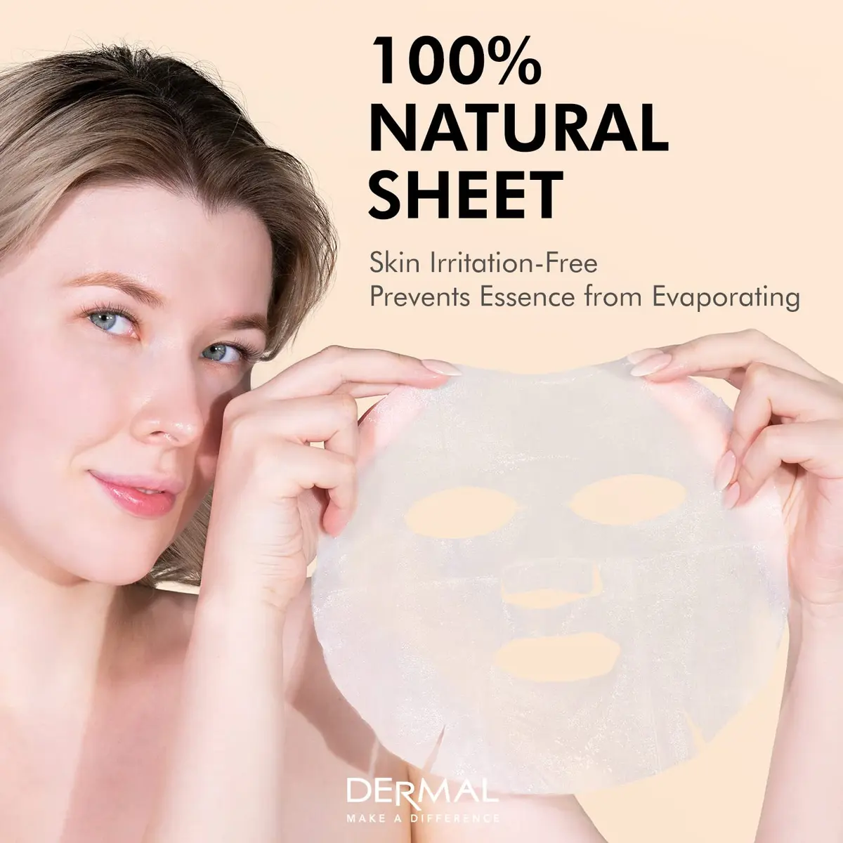 DERMAL 32 Collagen Korean Essence Sheet Mask Variety Pack, A+B Set (32 Count, 28.91ml Total) - view 5