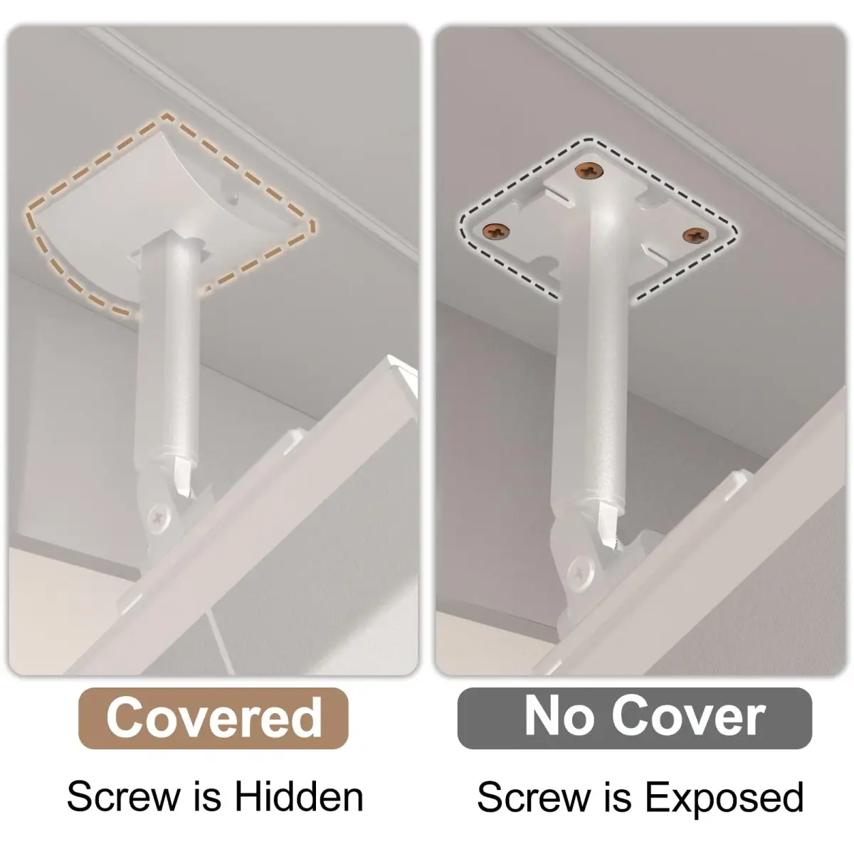 Dinghosen White Speaker Wall & Ceiling Mount for Bose UB-20, UB-20 Series II | Adjustable Tilt & Swivel - view 5