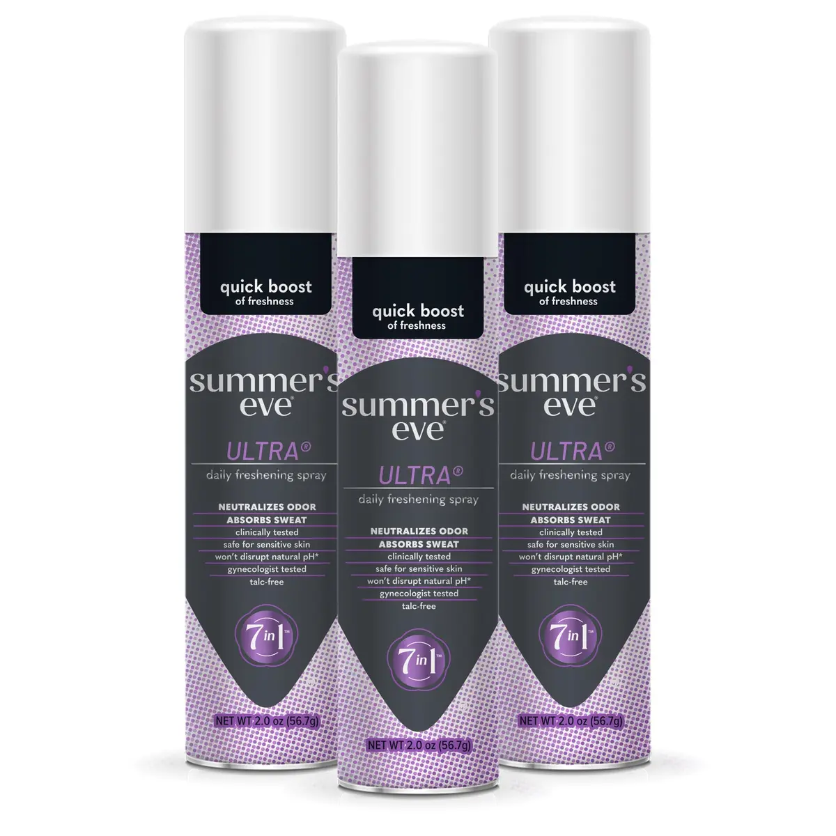 Summer's Eve Ultra Feminine Deodorant Spray 2 Oz (6 Fl Oz) | Gynecologist-Tested for Sensitive Skin - main product image