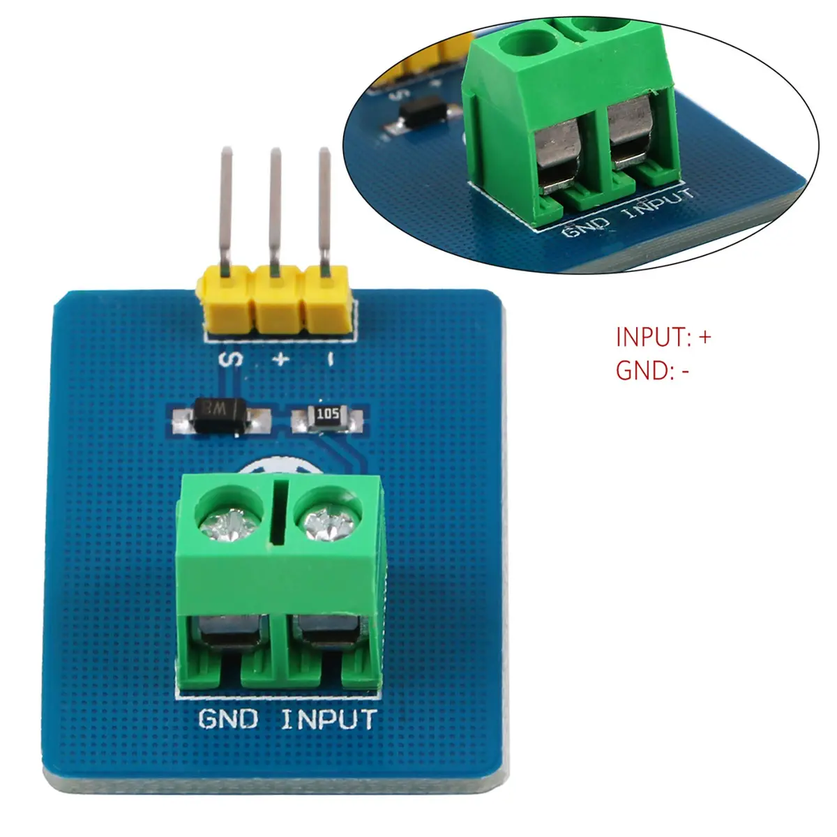 MakerHawk 4pcs Analog Ceramic Piezo Vibration Sensor Module 3.3V/5V | Detects Vibration Extent - view 6