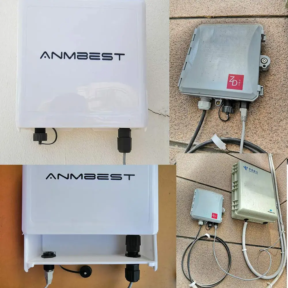 ANMBEST Shielded RJ45 Waterproof CAT6 Ethernet Connector 5PCS | IP67 Rated for Industrial Use - view 7