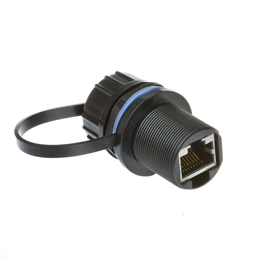ANMBEST Shielded RJ45 Waterproof CAT6 Ethernet Connector 5PCS | IP67 Rated for Industrial Use - view 4