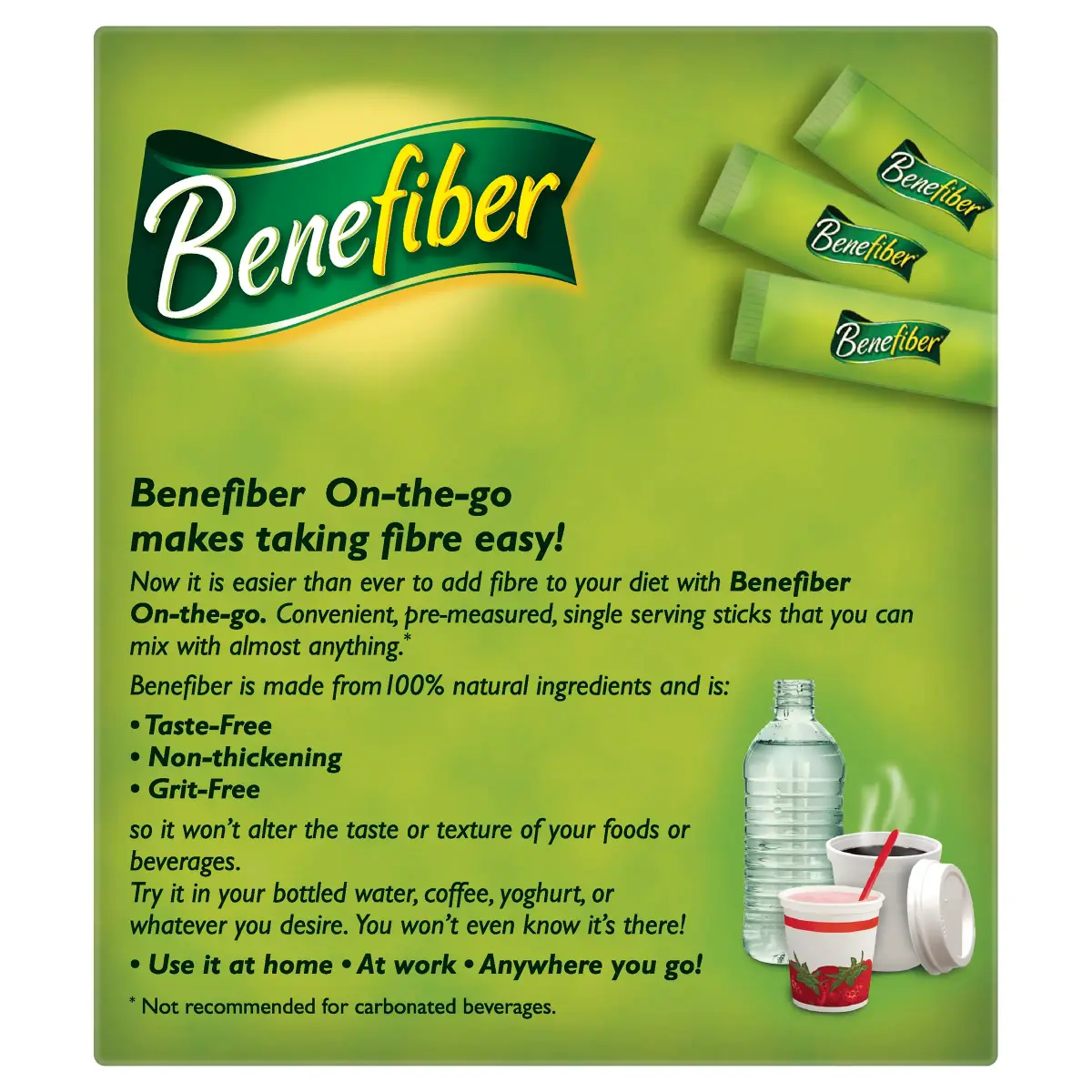 Benefiber Daily Prebiotic Fiber Supplement Powder Unflavored 17.6 oz (798 g) | Nourishes Gut Bacteria for Digestive Health - view 3