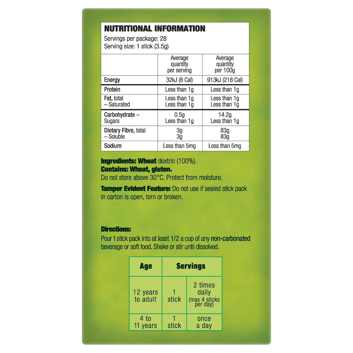 Benefiber Daily Prebiotic Fiber Supplement Powder Unflavored 17.6 oz (798 g) | Nourishes Gut Bacteria for Digestive Health - view 4