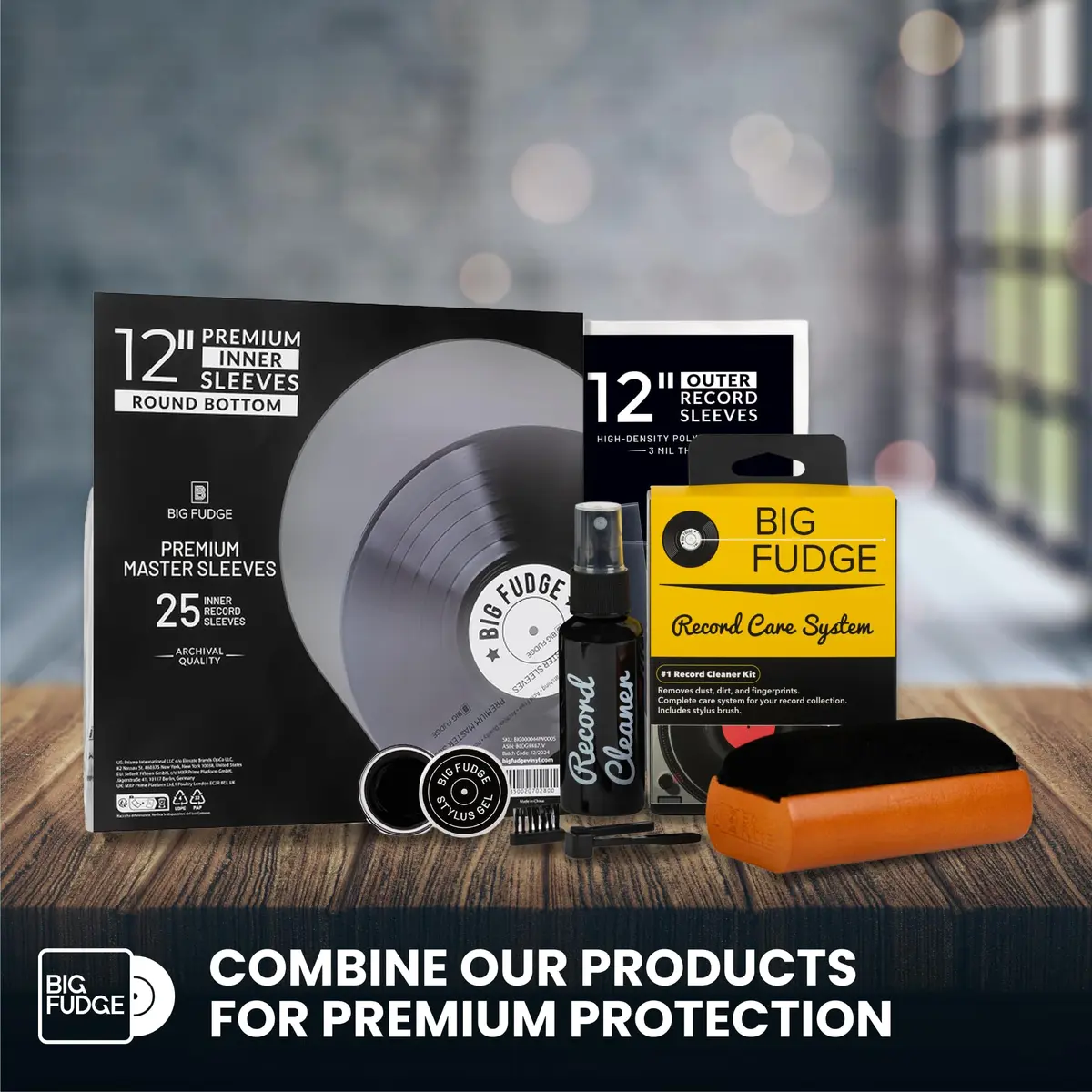 Big Fudge Record Cleaning Solution 100ml (3.4 Fl Oz) | Safe for All Vinyl Records - view 6