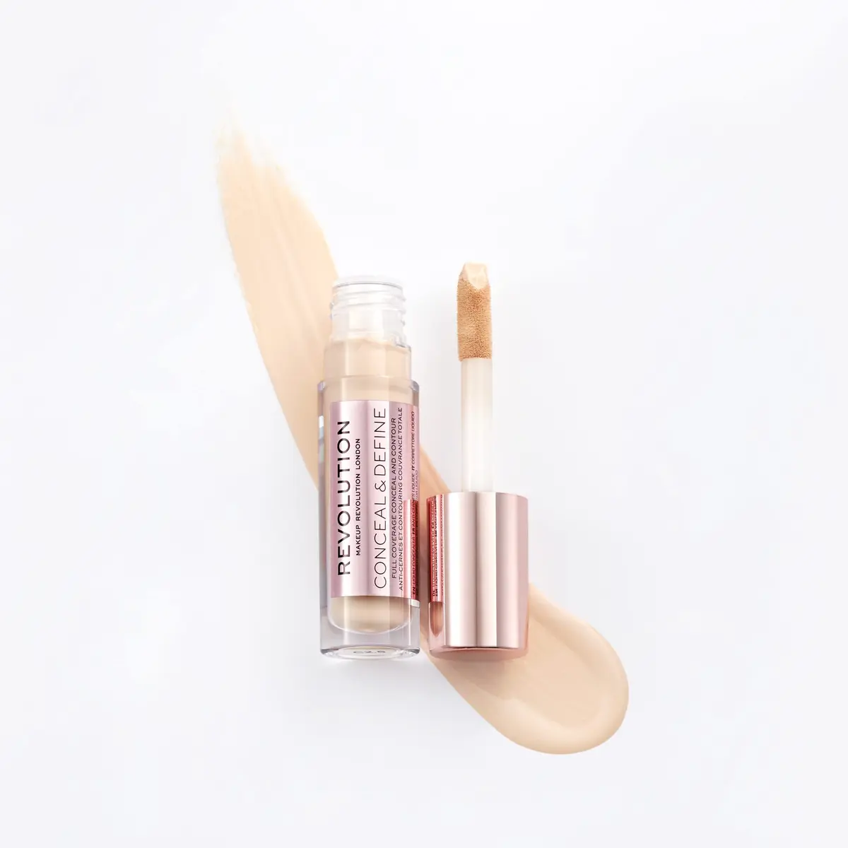 Revolution Beauty London Conceal and Define Foundation 0.7 Fl Oz | Full Coverage Matte Finish for Dark Skin Tones - view 3